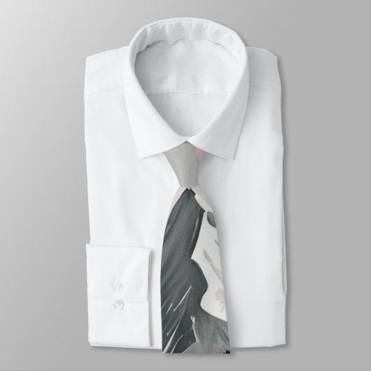 Stropdas T-SHIRT Mountain Lake Scene afbeelding (Gebonden)