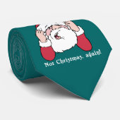 Stropdas tegen Kerstmis (Opgerold)