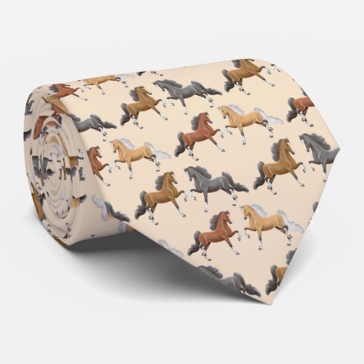 Stropdas Tennessee Walking Horses (Opgerold)