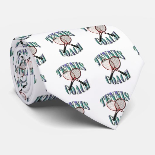 Stropdas Tennis Coach (Opgerold)