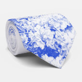 Stropdas - "The Grounds at Pemberley" (Blauw) (Opgerold)