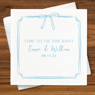 "Stropdas The Knot" Bow Classic Lichtblauw Chic We Servet