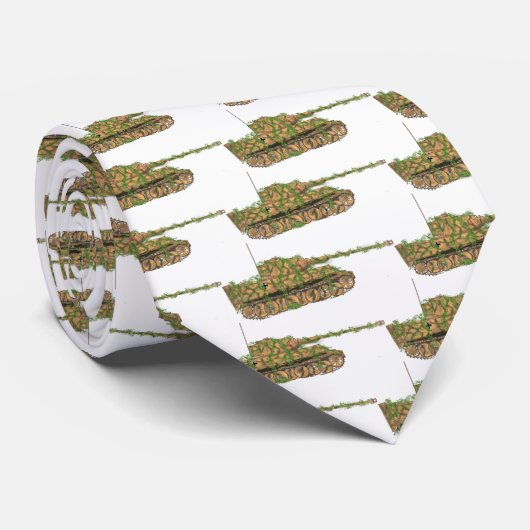 Stropdas Tiger Tank (Opgerold)