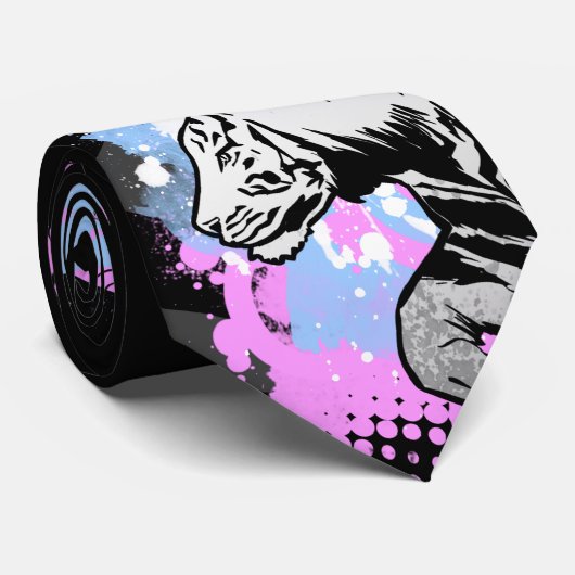 STROPDAS TIGERstyle (Opgerold)