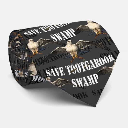 Stropdas Tootgarook Swamp Logo opslaan (Opgerold)