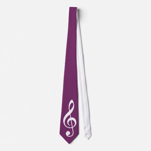 Stropdas Treble Clef (Voorkant)