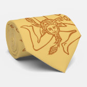 Stropdas - TRINACRIA (Opgerold)