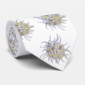 stropdas - Trombocyten (geactiveerd) op het witte (Opgerold)