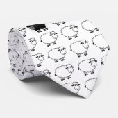 Stropdas - Trots zwart schaap van de familie (Opgerold)