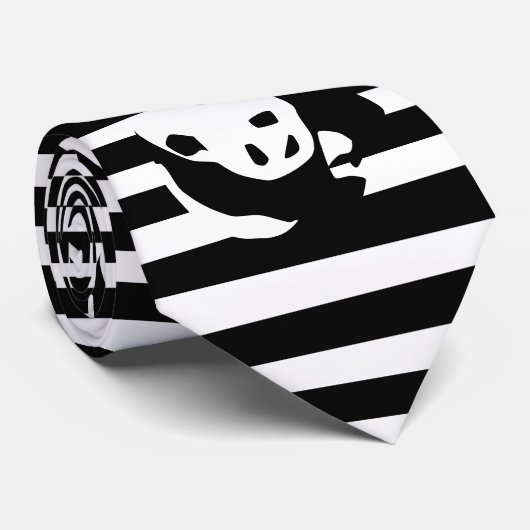 Stropdas Tumbling Pandas (Opgerold)