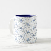 Stropdas Tweekleurige Koffiemok (Voorkant links)