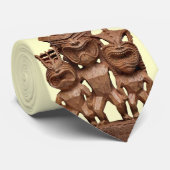 Stropdas uit de Tiki-familie (Opgerold)