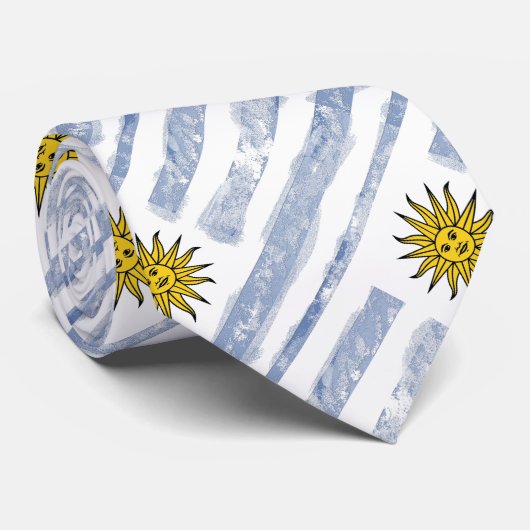 Stropdas Uruguay (Opgerold)