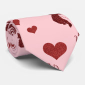 Stropdas Valentijnsdag mannen (Opgerold)