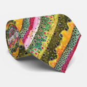 Stropdas van 3 forel Brook regenboogbruin (Opgerold)