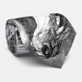 Stropdas van Arabische paarden (Opgerold)