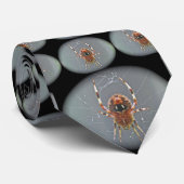 Stropdas van Araneus Orb Weaver Spider (Opgerold)