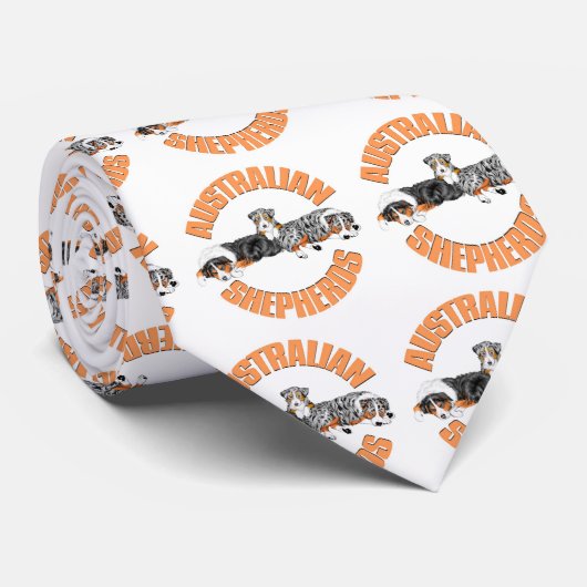 Stropdas van Australische herders (Opgerold)