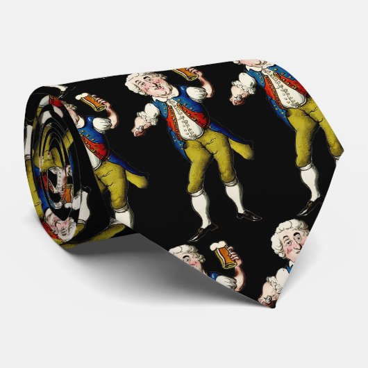 Stropdas van Beer Drinker (Opgerold)