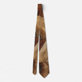 Stropdas van beschilderd hout (Achterkant)