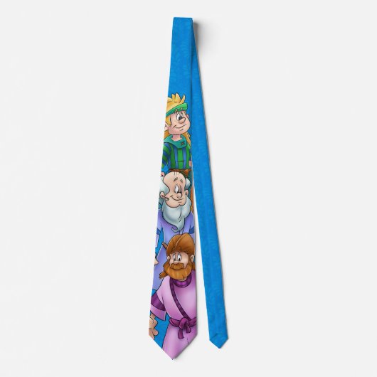 Stropdas van bijbelse Cartoon (Voorkant)