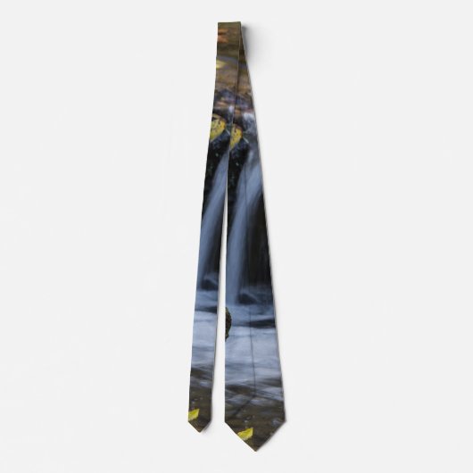 Stropdas van bladeren en watervallen (Achterkant)