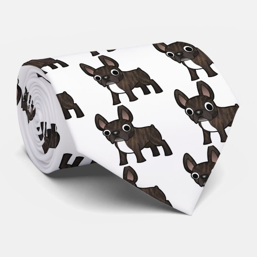 Stropdas van Bulldog (Opgerold)