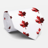 Stropdas van Canadese vlaggenmakelaar Leaf (Opgerold)