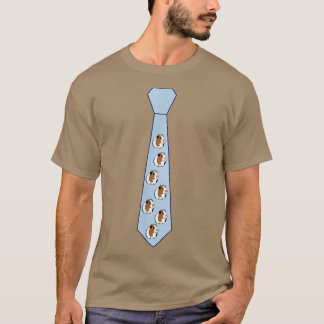 Stropdas van cavia's t-shirt