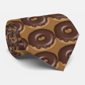 Stropdas van chocolade donut (Opgerold)