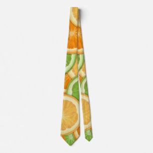 Stropdas van citrusvruchten