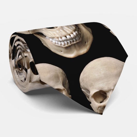 Stropdas van Cool Skulls Party aanpassen (Opgerold)