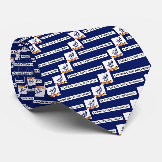 Stropdas van Cupid's Gate Archery (Opgerold)