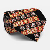 Stropdas van de Afrikaanse Motif Authentic Sub-Sah (Opgerold)