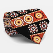 Stropdas van de Afrikaanse Motif Authentic Sub-Sah (Opgerold)