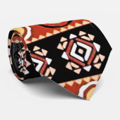 Stropdas van de Afrikaanse Motif Authentic Sub-Sah (Opgerold)