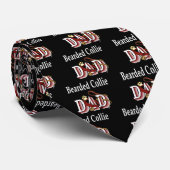 stropdas van de baard collie (Opgerold)