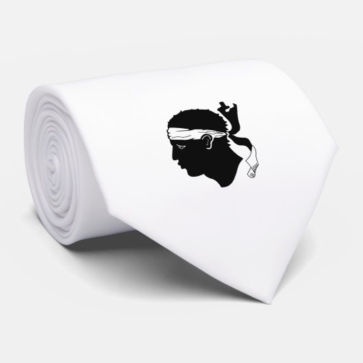 Stropdas van de Corsica-vlag (Opgerold)