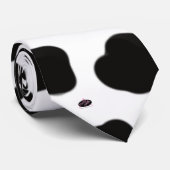 Stropdas van de Cow spot van Tracey Smith Studios (Opgerold)