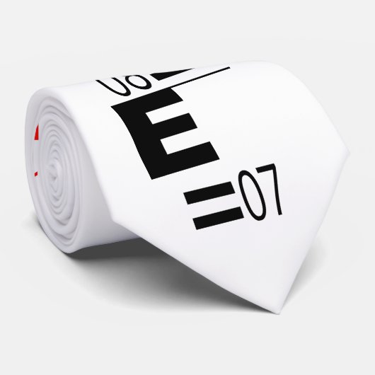 Stropdas van de enquête - stropdas voor de uitlezi (Opgerold)