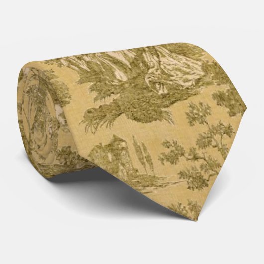 Stropdas van de Franse Mannen Toile Butter Silky (Opgerold)