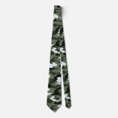Stropdas van de Groene Camouflage-Mannen (Voorkant)
