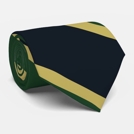 Stropdas van de Groene Zeemacht en de Gouden Unive (Opgerold)