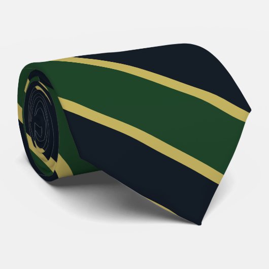 Stropdas van de Groene Zeemacht en de Gouden Unive (Opgerold)