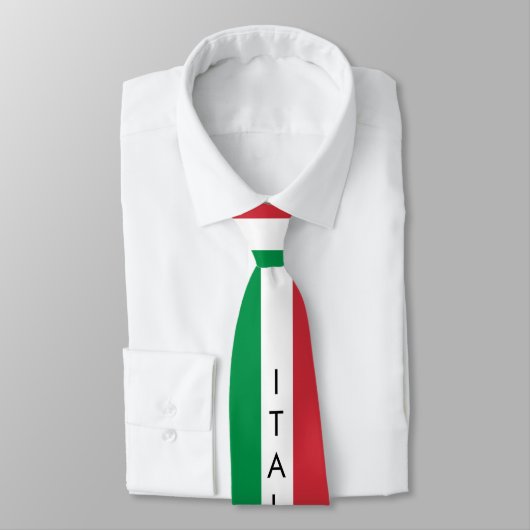 Stropdas van de Italiaanse vlag (Gebonden)
