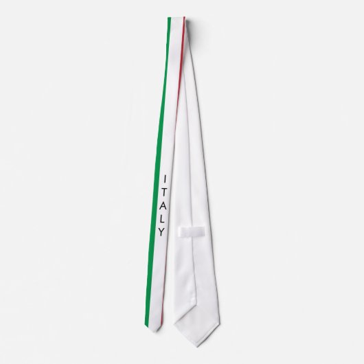 Stropdas van de Italiaanse vlag (Achterkant)