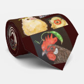 Stropdas van de kippenkrans (Opgerold)