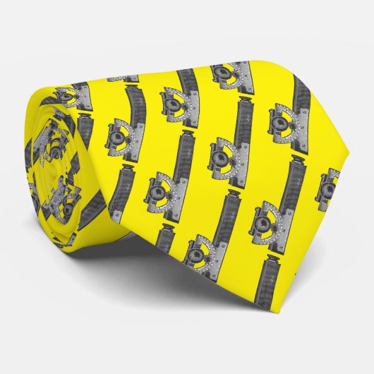 Stropdas van de  landenquête-enquête (Opgerold)