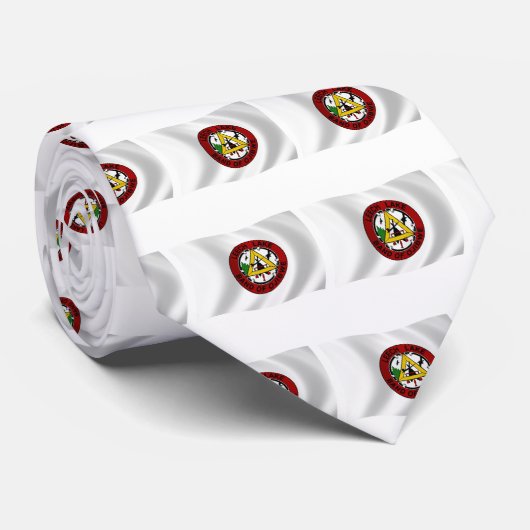 Stropdas van de Leech Lake Reservation Flag (Opgerold)