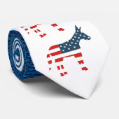 Stropdas van de Mannen van de Democraten (Opgerold)